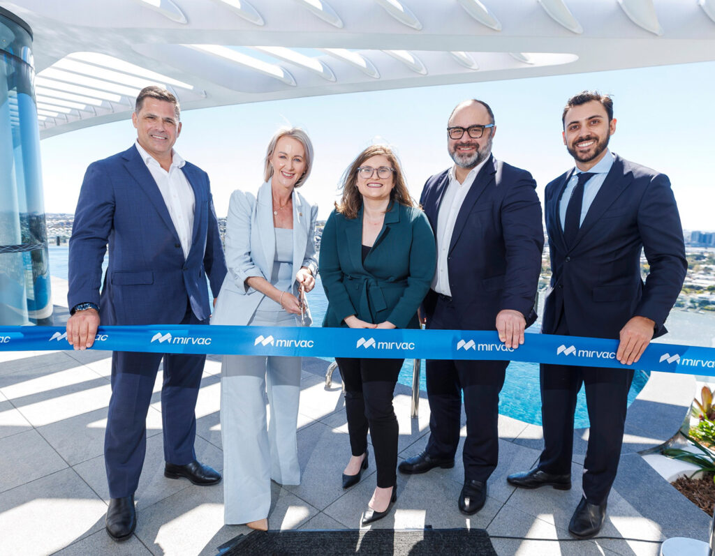 Warwick Bible, Assistant Minister Rebecca Young, Cr Julia Dixon, Stuart Penklis and Pietro Alfieri